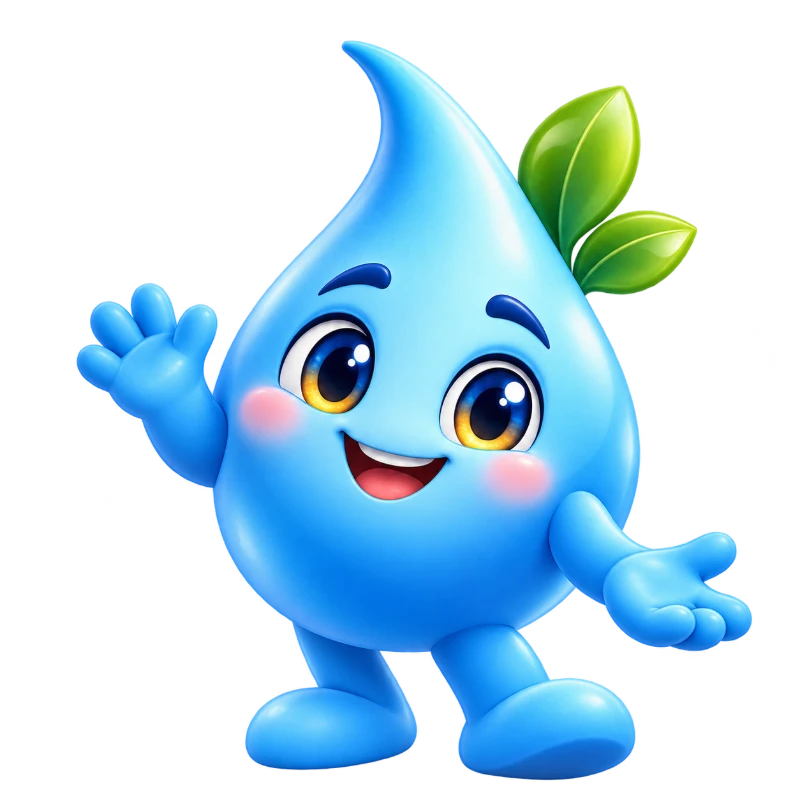 Maskot Banyu 3D